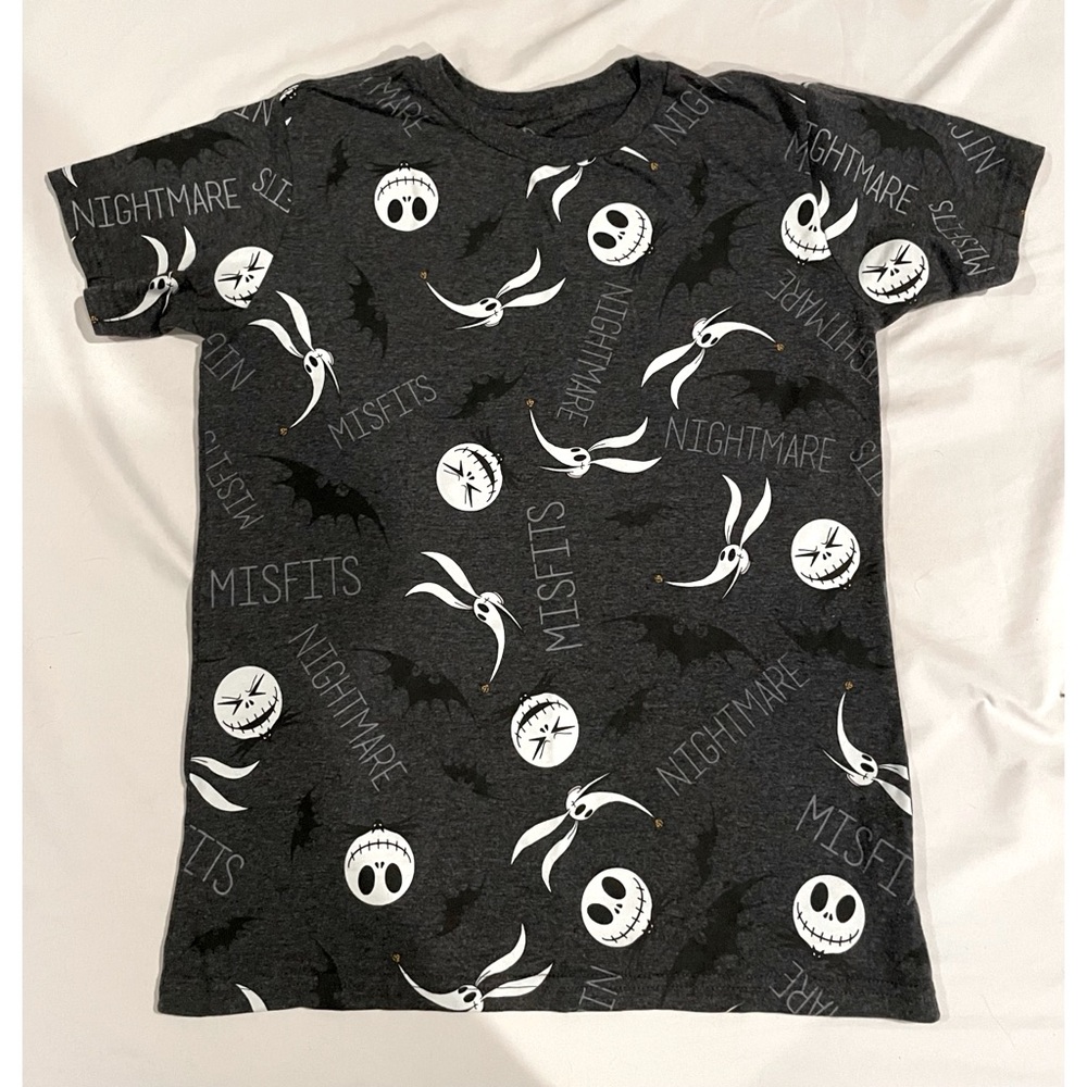 NBC Jack Skellington & Zero tee from the Disney Store in LA boys 10/12 womens XS